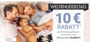 Weltknuddeltag: 10 &euro; Online-Rabatt ab einem Einkaufswert von 50 &euro; im Karstadt Shop