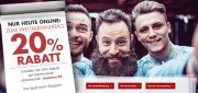 Weltm&auml;nnertag bei Karstadt mit 20% Rabatt auf die gesamte Herrenmode