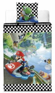 Wende Kinderbettw&auml;sche &bdquo;Super Mario&ldquo; (135 x 200 cm) f&uuml;r 24,94&euro; inkl. Versand statt 30&euro;