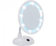 WENKO 3656441100 LED Kosmetikspiegel Style Wei&szlig; 