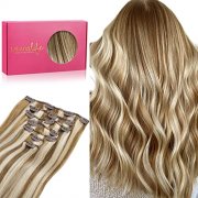 WENNALIFE Echthaar Extensions (45cm, 120g) Ash Braun/Goldblond f&uuml;r 126,13&euro;