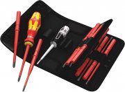 Wera 05003484001 Kraftform Kompakt VDE Isolierter Schraubendreher Wechselklingen Satz 16-teilig
