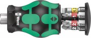 Wera 05008873001 Kraftform Kompakt Stubby 1 Schraubendreher mit Bit Magazin 6-teilig