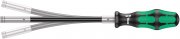 Wera 05028161001 393 S, Bit-Handhalter extra slim mit flexiblem Schaft, 1/4" x 173,5 mm