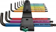 Wera 05073593001 950/9 Hex-Plus 1 SB Winkelschl&uuml;sselsatz, metrisch, BlackLaser, 9-teilig