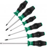 Wera 1334/6 Schraubendrehersatz Kraftform Comfort 6-teilig