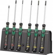Wera 2035/6 B Elektroniker-Schraubendrehersatz 6-teilig inkl. Rack