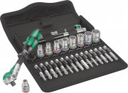 Wera 8100 SA 9 Zyklop Speed-Knarrensatz, 1/4 Zoll-Antrieb, z&ouml;llig, 28-teilig