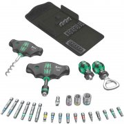 Wera Bit-Sortiment mit Quergriff und Stubby Universalhalter inkl. Werkzeugtasche