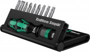 Wera Kraftform Kompakt 10 05056653001 10-teiliges Bit-Set inkl. Handhalter mit Schnellwechselfutter