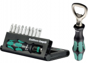 Wera Kraftform Kompakt 10 4064161271095 Bit-Set mit Bithalter inkl. Flaschen&ouml;ffner