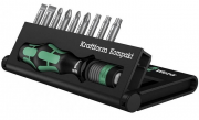 Wera Kraftform Kompakt 10-teiliges Bit-Set inkl. Handhalter mit Schnellwechselfutter