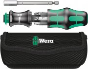 Wera Kraftform Kompakt 20 Schraubendreher mit Bit-Magazin7-teilig inkl. Tasche
