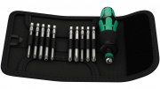 Wera Kraftform Kompakt 41 11-teiliges Lang-Bit Set mit Handhalter inkl. Falttasche