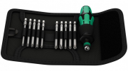 Wera Kraftform Kompakt 41 11-teiliges Schraubendreher Bit Set inkl. Falttasche