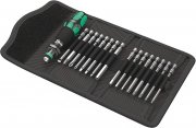 Wera Kraftform Kompakt 60 Imperial Handhalter mit Bit-Sortiment 17-teilig
