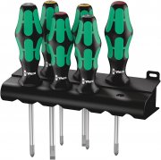 Wera Kraftform Plus Schraubendrehersatz Lasertip 6-teilig + Rack