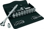 Wera SC 7 28-teiliges Ratschen- und Steckschl&uuml;sselset