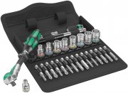 Wera Zyklop Speed-Knarrensatz 8100 SA 6 1/4 Zoll-Antrieb metrisch 28-teilig