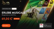  Wertgutschein von 69&euro; f&uuml;r ausgew&auml;hlte Musicals wie Tarzan / Die Eisk&ouml;nigin / K&ouml;nig der L&ouml;wen
