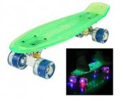 WeSkate Cruiser Skateboard mit LED ab 13,99&euro;