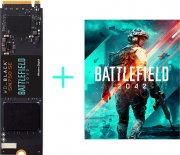 Western Digital Black SN750 SE NVMe interne 500GB Gaming SSD + Battlefield 2042 PC Game