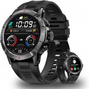WETCEAOM NX8 Herren Smartwatch Fitness Tracker mit 30+ Sportmodi und Telefonfunktion