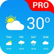 Wetter App pro f&uuml;r Andoid im Play Store kostenlos