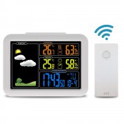 Wetterstation Funk mit Au&szlig;ensensor und Funkuhr f&uuml;r 22,99&euro; statt 29,99&euro;