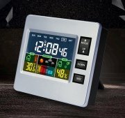 Wetterstation mit Luftfeuchtigkeitsmessung, Wettervorhersage und Uhr - nur 5,43&euro; statt 11,20&euro;