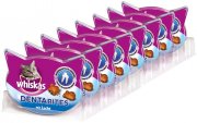 Whiskas Dentabites Katzensnack Lachs, 8 Packungen 