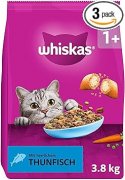 WHISKAS Katzenfutter (3x3,8kg Thunfisch) f&uuml;r 24,84&euro;