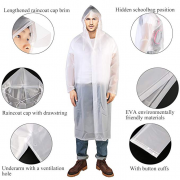 wiederverwendbarer Regenponcho f&uuml;r 6.5&euro; inkl. Versand (prime)