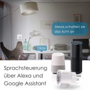Wifi Mini Steckdose Fernbedienbar Funktioniert mit Amazon Alexa10A-2200W (2 pack)