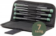 Wiha 45896 Essential Feinmechaniker Schraubendreher Set 7-teilig + Tasche
