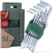 Wiha Essential 14-teiliger Innensechskant Stiftschl&uuml;ssel Satz mit Kugelkopf