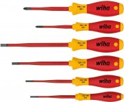 Wiha SoftFinish electric slimFix Schlitz/Phillips Schraubendrehersatz 6-tlg.