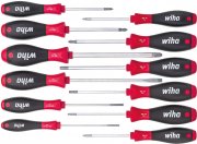 Wiha SoftFinish Set 12 teiliger Schraubenzieher Satz