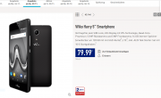 Wiko Harry 5 bei Aldi Nord Handy Angebot ab 29. November 2018 in schwarz