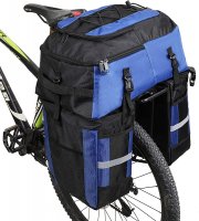 Wildken 3 in 1 Multifunction Fahrrad Gep&auml;cktr&auml;ger Taschen 70L mit Regenschutz