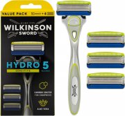 Wilkinson Sword Hydro 5 Skin Protection Sensitive Rasierer + 4 Rasierklingen