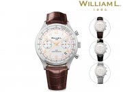 William L. 1985 Chronograph im Retro-Stil
