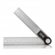 Winkel Lineal aus Edelstahl, Digital Anzeige, L&auml;ngenmessung 400mm/ 14 Zoll