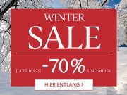 Winter Sale mit bis zu -70% bei Alba Moda