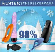 Winterschlussverkauf mit bis zu 98% Rabatt auf heisse Erotik Angebote im Eis.de Erotik-Shop