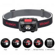 Winzwon LED Stirnlampe LED Kopflampe