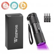 Winzwon UV Schwarzlicht Taschenlampe Haustiere Urin-Detektor