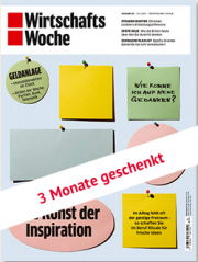 WirtschaftsWoche - 3 Monate Schnupperabo mit 12 Ausgaben geschenkt