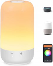 Wixann Smart Touch Nachttischlampe Kompatibel mit Alexa und Google