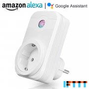 WLAN Steckdose - Funktioniert mit Amazon Alexa & Google Home